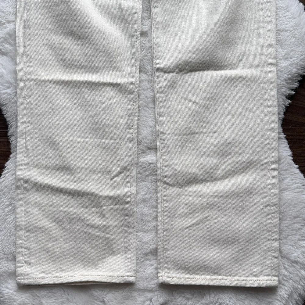 NWT J.Crew 770 Straight-fit jean in rinsed white size 34x32